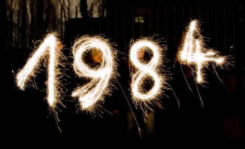 Happy New Year 1984 January 1st 2008 by Juliane Happy New Year 1984